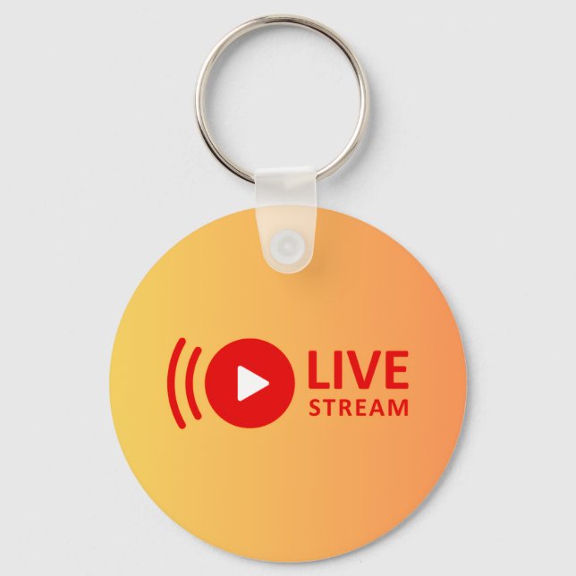 Chaveiro Pulseiras de transmissão ao vivo (Frente)