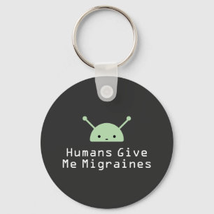Chaveiro Pulseiras Humanos Me Dão Enxaqueca
