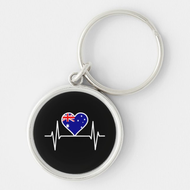 Chaveiro Pulso de Sinalizador da Austrália (Frente)