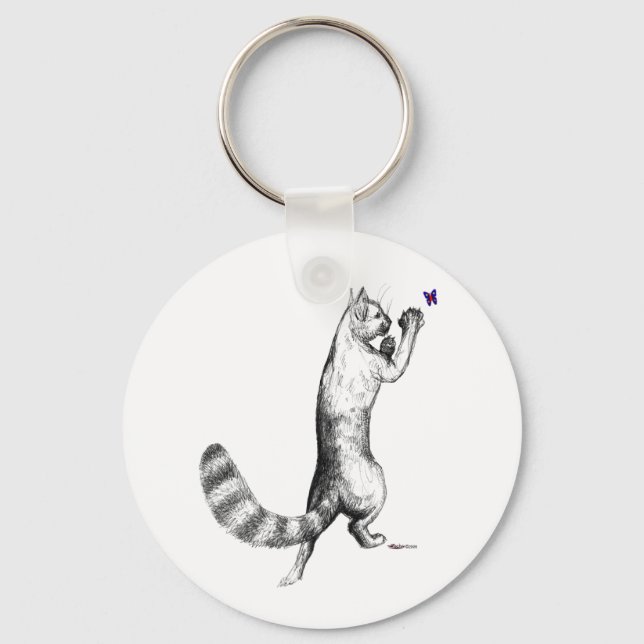 Chaveiro Pulverização de Gatos (Frente)