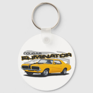 Chaveiro Puma amarelo
