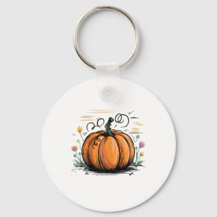 Chaveiro Pumpkin Engraçado Para O Halloween E Ação De Graça