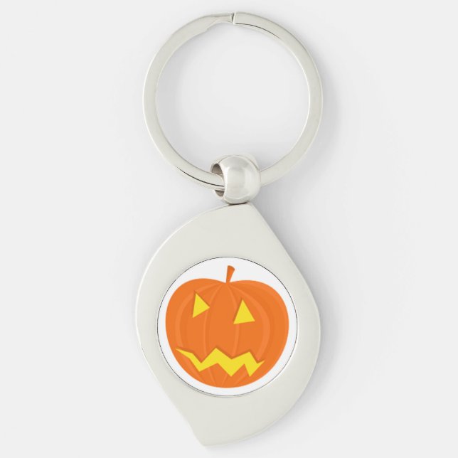 CHAVEIRO PUMPKIN "FELIZ HALLOWEEN" (Frente)