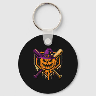 Chaveiro Pumpkin Halloween Beisebol Sorvete Drik Soky Boy