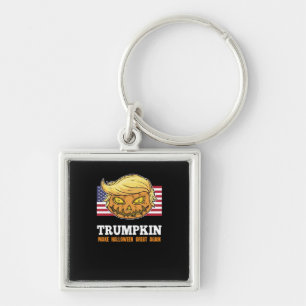 Chaveiro Pumpkin Halloween Pumpkin Com Bandeira Design