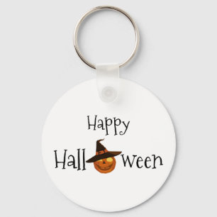 Chaveiro Pumpkin Happy Halloween Personalizado