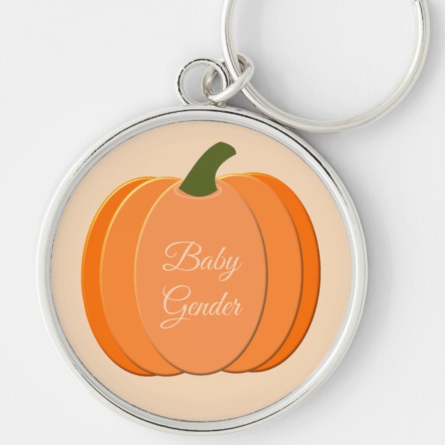 Chaveiro Pumpkin Neutro De Gênero Laranja Correto (Frente)