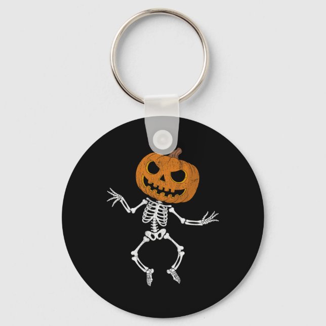 Chaveiro Pumpkin - Pumpkin - Pele do Dia de as Bruxas engra (Frente)