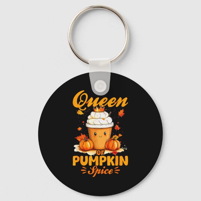 Chaveiro Pumpkin Sce Latte Fall Season Queen Of Pumpkin Sce (Frente)
