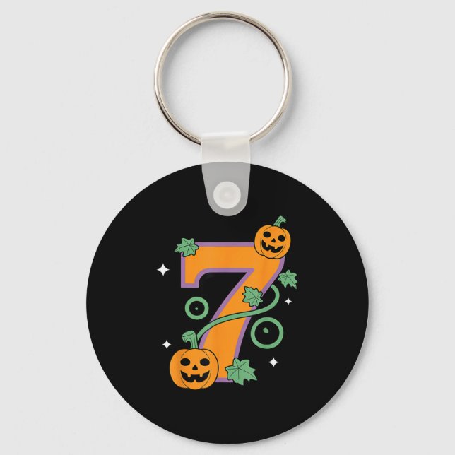 Chaveiro Pumpkin Six Seven 67 Matching 7 Halloween Couple  (Frente)