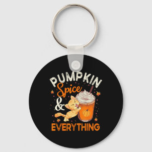Chaveiro Pumpkin Spice All Cat Lover Fa Autumn Fa