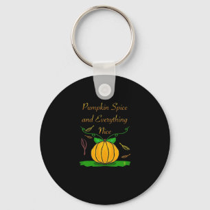 Chaveiro Pumpkin Spice E Tudo O Que É Bom Slogan Halloween