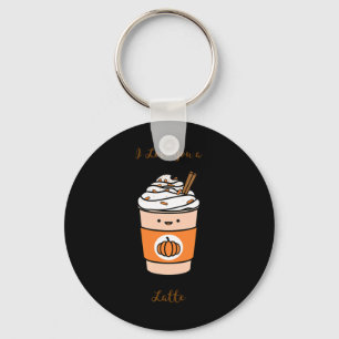 Chaveiro Pumpkin Spice Latte Eu Te Amo Um Latte