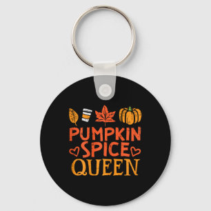 Chaveiro Pumpkin Spice Queen Fall Season Women G
