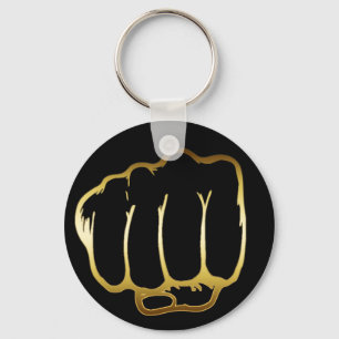 CHAVEIRO PUNHO DOURADO