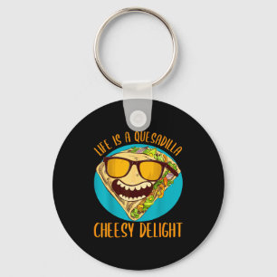 Chaveiro Punho engraçado de quesadilla 5 de maio comida mex