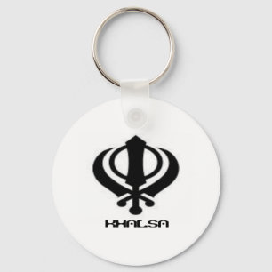 Chaveiro Punjabi Khanda Sikh Khalsa Design Merchandise
