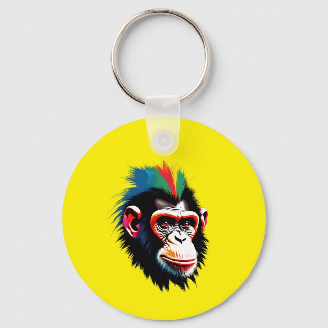 Chaveiro Punk Chimp (Frente)