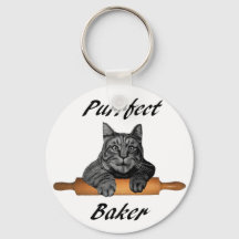 Purfect Baker Cat presentes dama de gato maluco