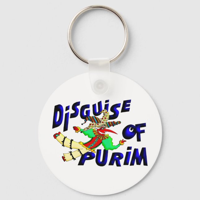 Chaveiro Purim Disguise (Frente)