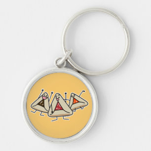 Chaveiro Purim hamantaschen a pastelaria Sameach Oznei