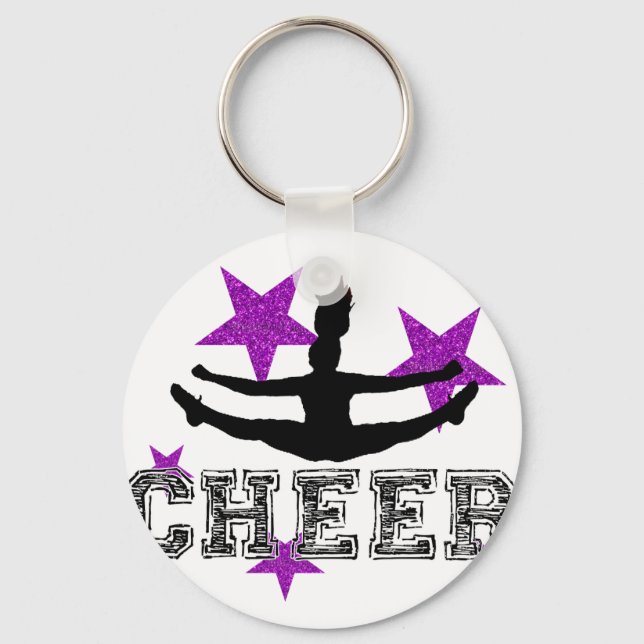 Chaveiro Purple Cheerleader (Frente)