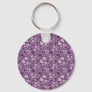 Chaveiro Purple Paisley