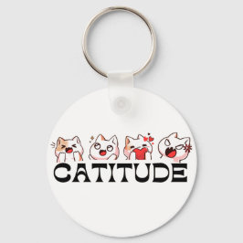 Chaveiro Purrfect Moments – Cat Lover’s Keychain 😻