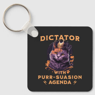 Chaveiro Pursursion Agenda Engraçado King Cat