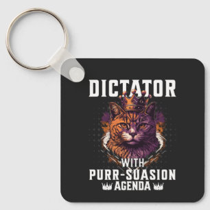 Chaveiro Pursursion Agenda Funny Bossy Cat