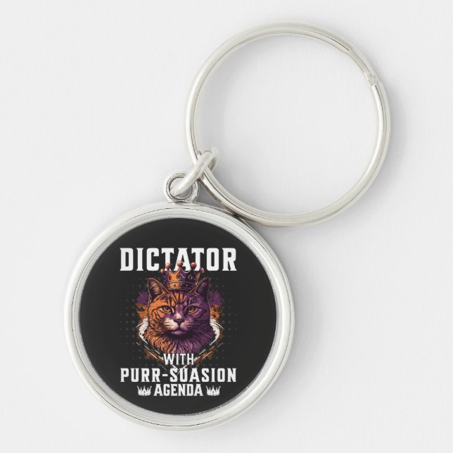 Chaveiro Pursursion Agenda Funny Bossy Cat (Frente)