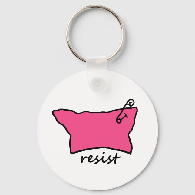 Chaveiro Pussy Hat Resist keychain (Frente)
