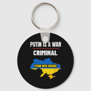 Chaveiro Putin É Um Criminoso de Guerra Fique ao Lado da Uc