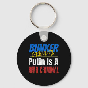 Chaveiro Putin É Um Criminoso de Guerra Ucrânia Ucraniano