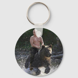 Chaveiro Putin monta um urso!