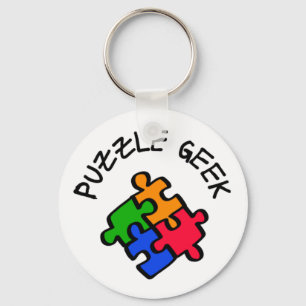 Chaveiro Puzzle Geek         