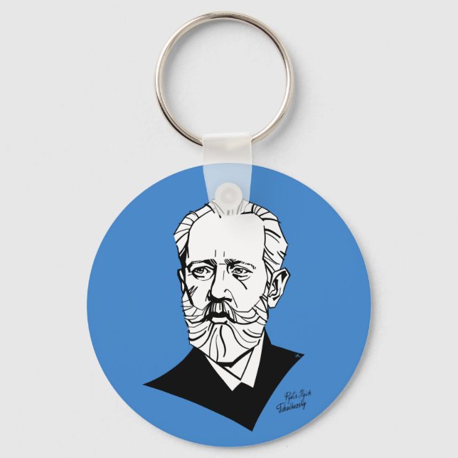 Chaveiro Pyotr Tchaikovsky (Frente)