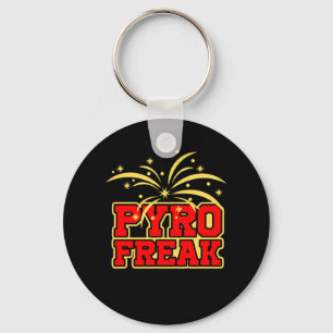 Chaveiro Pyro Freak Fireworks Novo Ano - Presente Divertido