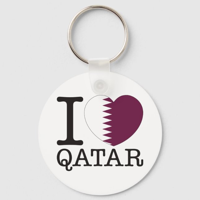 Chaveiro Qatar Love v2 (Frente)