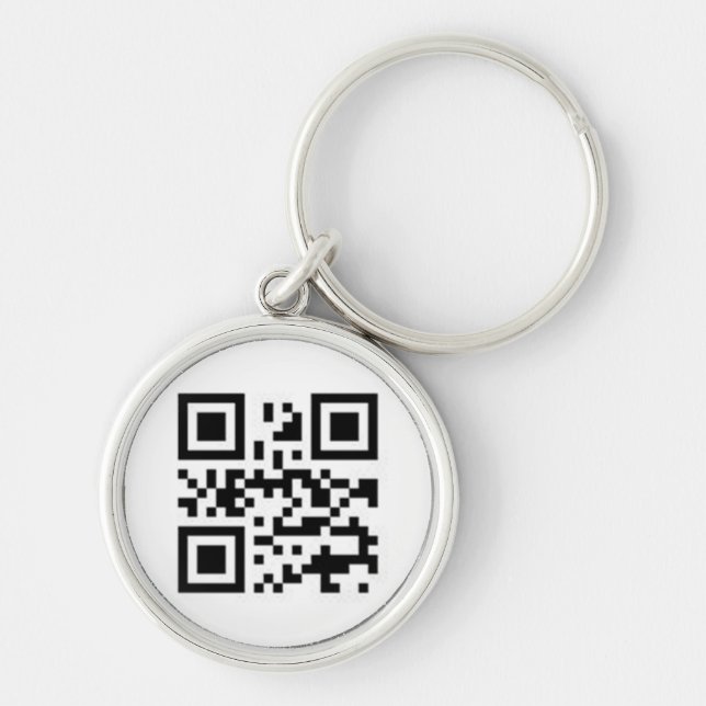 Chaveiro QR-código para o amor (Frente)