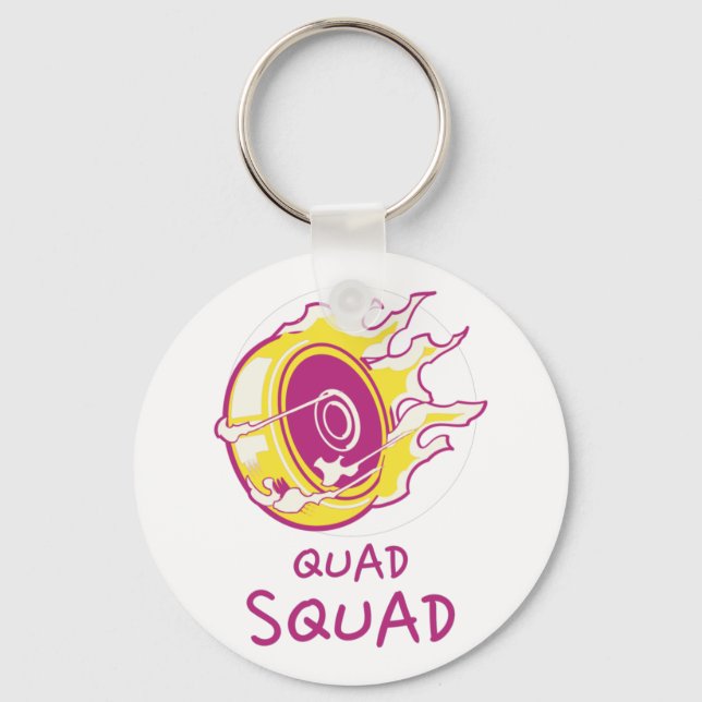 Chaveiro Quad Squad (Frente)