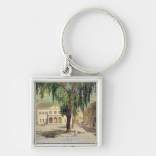 Chaveiro Quadrado comercial, a biblioteca comercial e