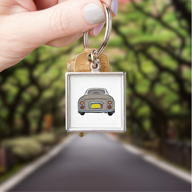 Chaveiro Quadrado do Carro Topaz Mist Figaro (Cute topaz mist figaro car keychain for your car keys)
