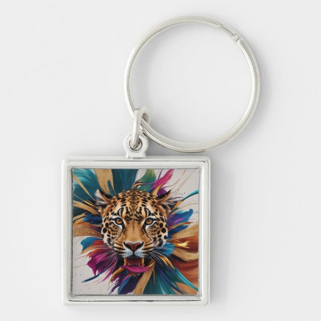 Chaveiro Quadrado Premium (Frente)