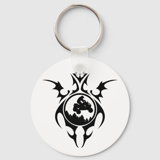 Chaveiro quadras tribais (Frente)