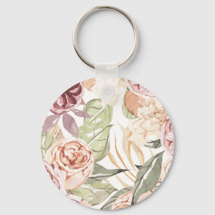 Chaveiro Quadro Floral