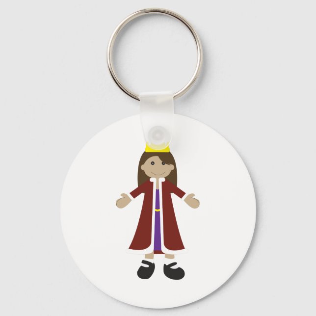 Chaveiro Quaint Queen Rag Doll (Frente)