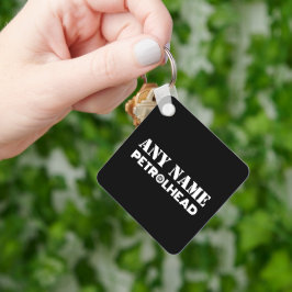 Chaveiro Qualquer nome de Petrolhead Personalizada