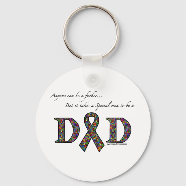 Chaveiro Qualquer um pode ser pai...autismo (Frente)