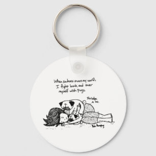 Chaveiro Quando a tristeza cobrir meu mundo